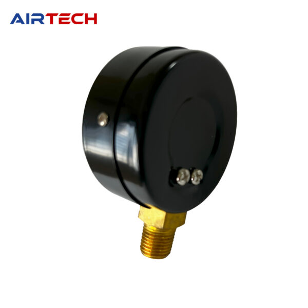 Đồng hồ áp suất LiGi không dầu mặt 63 mm chân đứng