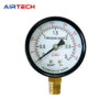 Đồng hồ áp suất LiGi không dầu mặt 63 mm chân đứng