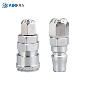Bộ đầu nối nhanh khí nén co dây SP20 và PP20 cho ống Φ8 mm
