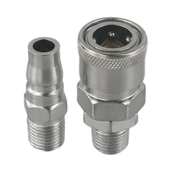 Bộ đầu nối nhanh khí nén ren ngoài loại thường P-SM + PM
