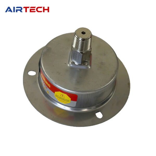Đồng hồ áp suất dầu chân sau có vành LiGi Ø63 mm