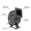 Quạt Ly Tâm Mini FLJ Series