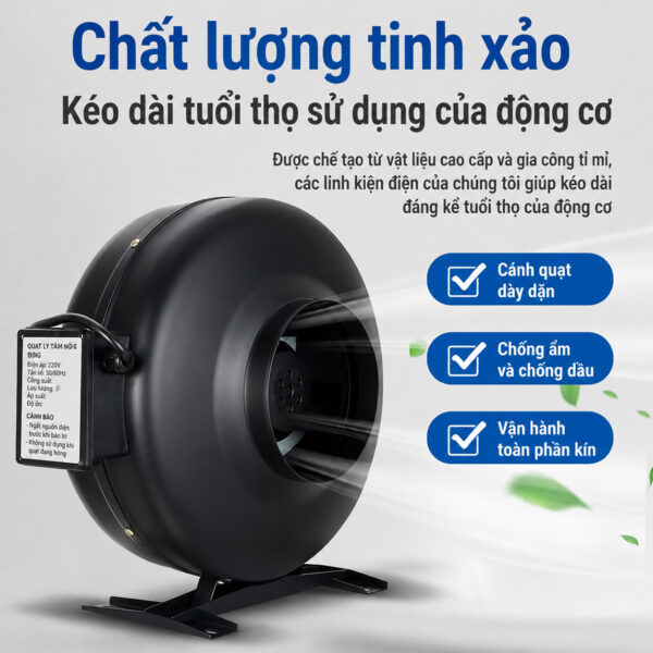 Quạt Ly Tâm Nối Ống TSKNO