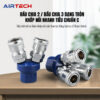 Chạc chia khí nén dạng tròn loại thường P-SMV / P-SMY