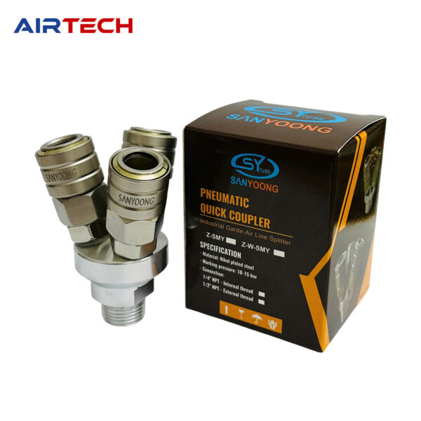 Chạc chia khí nén dạng tròn loại tự khóa Z-SMV / Z-SMY